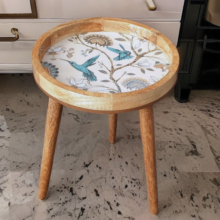 Handmade side deals table